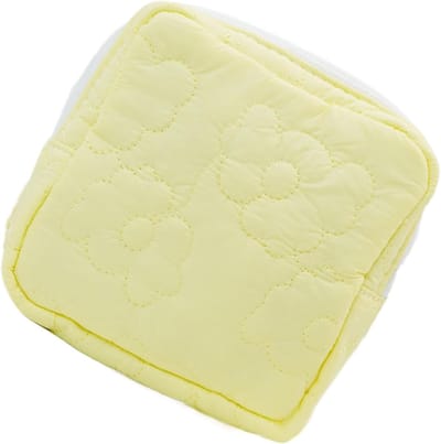 Menstruatie Organizer - Opbergtasje Ritssluiting - Hygiënisch Opbergen - Draagbaar Privacyontwerp - 12x5x12cm - Meerkleurig