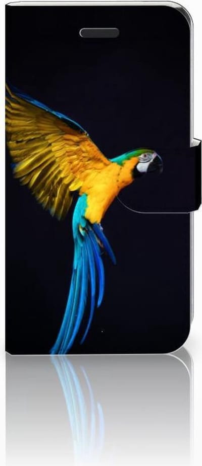 Samsung Galaxy Xcover 3 | Xcover 3 VE Telefoonhoesje met Pasjes Papegaai