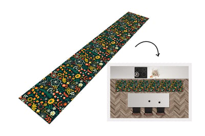 Keukenloper - Loper keuken - Meisjes - Vlinder - Planten - Patronen - 300x50 cm - Keukenloper vinyl
