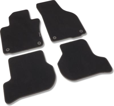 Automatten geschikt voor Volkswagen Golf 5 - 2003-2008 - 4-delig - Comfort - Uitvoering: 3/5-deurs / Variant | Bevestigingssysteem: Clips (met ovaal oog)