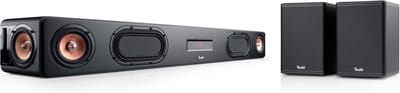 Teufel CINEBAR ULTIMA Surround 4.0-Set - Soundbar met 6 high performance drivers - Rearspeakers - Line in & optische digitale ingang - zwart