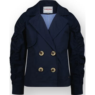 Vingino Girls Trenny Jacket Outdoor Dark Blue Size: 10 | Jackets Outlet | Unisex | Blauw