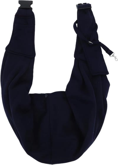 Huisdier Rugzak - Dieren Draagtas - Comfortabel Reizen - Verstelbare Opening - 80x60x30CM - Donkerblauw