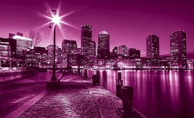 City Skyline Photo Wallcovering