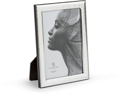 Zilverstad Premium - Fotolijst Arezzo 10x15 cm miro silver