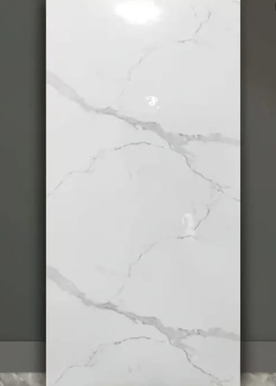 STAR&STER 1.08 m²/6 pieces, self-adhesive marble, best quality wall panels, wall cladding, PVC cladding, wall decoration, wall tattoos, elastic, 2 mm thickness Zelfklevende premium marmer style decor vinyl wandtegels, geschikt voor vochtig