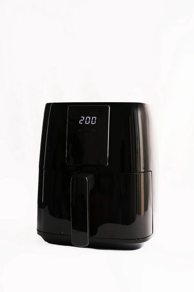 Swiss Pro+ Airfryer SP-AF5L - 5 Liter - Heteluchtfriteuse met Kijkvenster - Digitaal Touchscreen - 1450W - Geschikt voor 5 personen - Zwart