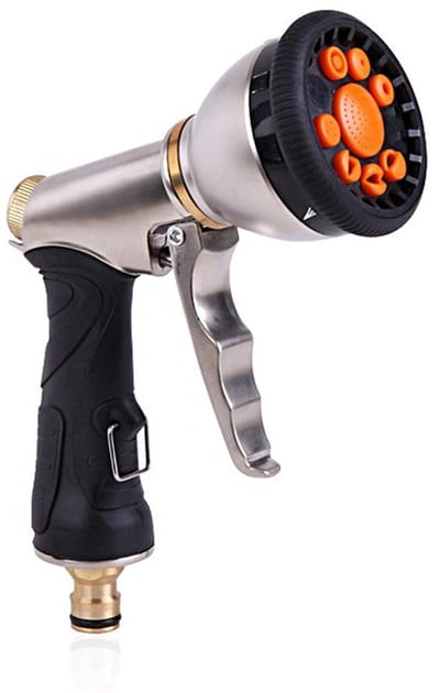 Dailygoody - Slangmondstuk Heavy Duty - 9 Verstelbare Spuitpatronen