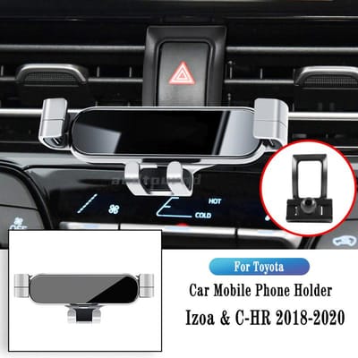 Autotelefoonhouder Voor Toyota Chr - Zwaartekracht Navigatiebeugel Gps Stand Luchtuitlaat Clip Draaibare Steun Montage Accessoire