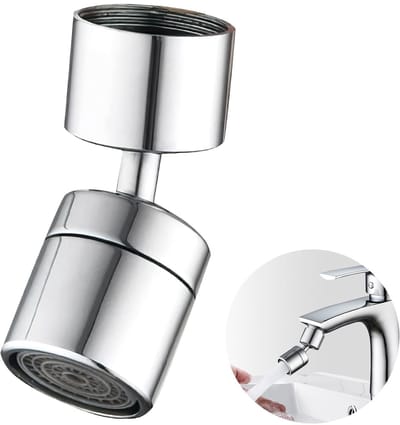 Zeynomax - Kraan opzetstuk - Waterbesparend - 360° draaibaar - M22 of