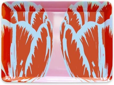 Dienblaadje, Mini, 21 x 14 cm Tulp pop-art roze