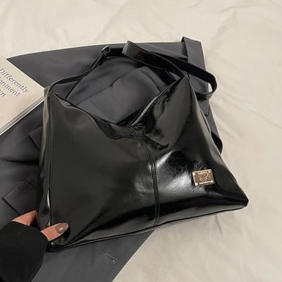 Eenvoudige Crossbody Pendeltas met Grote Capaciteit voor Dames Nieuw Trendy en Cool Veelzijdig Casual Sportief Contrasterende Schoudertas gray