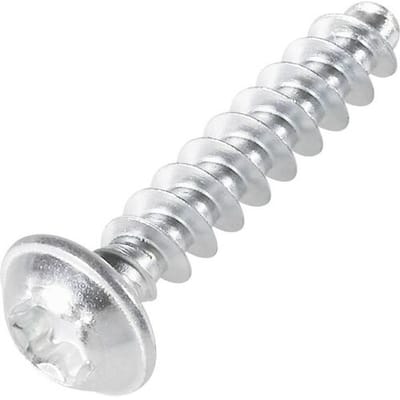 TOOLCRAFT 88202 Zelfborende schroeven voor kunststof 2.2 mm 6 mm T-profiel Staal Verzinkt 100 stuk(s)