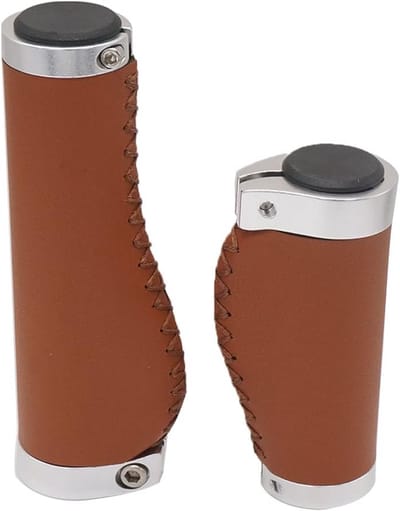 Fiets Handgrepen - Stuurgrepen - Comfortabel Fietsen - Ergonomisch Ontwerp - 22.2 x 135 mm - Bruin