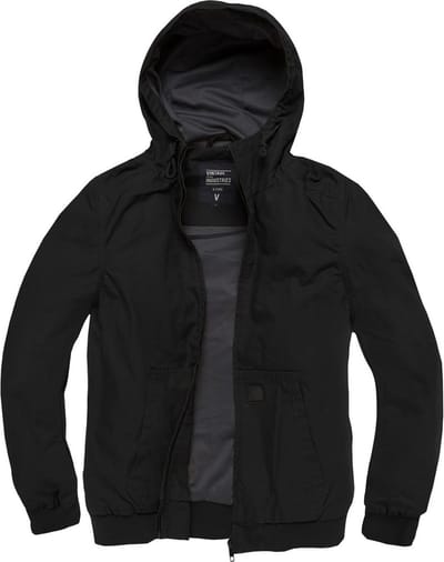 Vintage Industries Arrow -overgangsjas, zwart