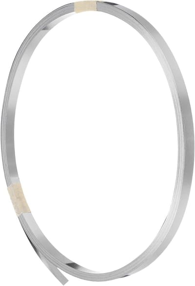 Nikkelband voor Batterijen - Nikkelstrips Puntlassen - Batterijen Lassen - Goede Geleider - 5m x 4mm x 0.1mm - Zilverkleurig