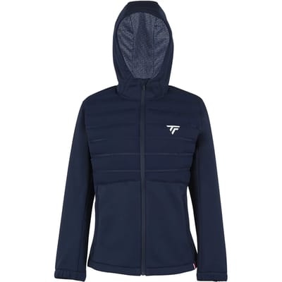 Tecnifibre Bombshell Softshelljack Blauw L Vrouw