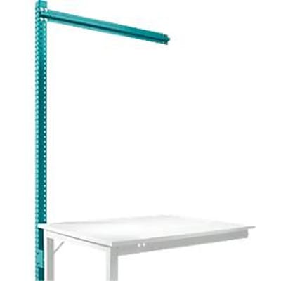 Opbouwframe, Aanbouwtafel SPECIAAL werktafel-/werkbanksysteem UNIVERSAL/PROFI, 1250 mm, waterblauw