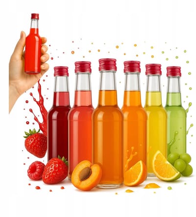 Bimberek Monopol Serie - Glazen Monopol Flessen - 100ml - Voor Alcohol en Syrup - Inclusief Dopje