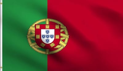 Go Go Gadget - Portugese Vlag - 90x150cm - Portugal