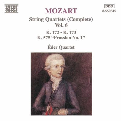 Eder Quartet - Mozart: String Quartets 6 (CD)