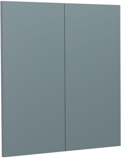 Vicco R-Line Keukenfront – 59.2 x 59 cm meubelfront voor de hangkast Blauw-grijs
