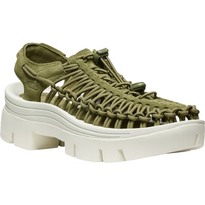 Keen Unisex Uneek Plt Martini Olive/star White Size: 42 | Sandals Outlet | Unisex | Bruin