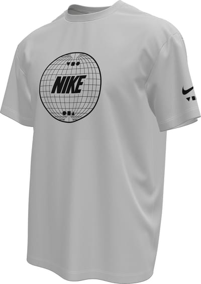 Nike Swim Nike Lead Line - Short sleeve hydroguard Heren Zwemshirt - White - Maat M