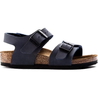 Kindersandalen van nubuckleer Birkenstock New York Birko-Flor
