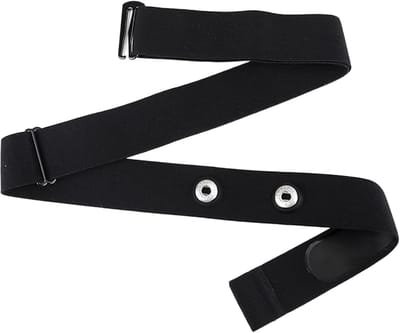Thijox - Verstelbare Borstband Hartslagmeter 65-98 cm, Elastisch Nylon & Elastaan, Geschikt voor Hardlopen, Fietsen, Krachttraining - Sport Accessoire