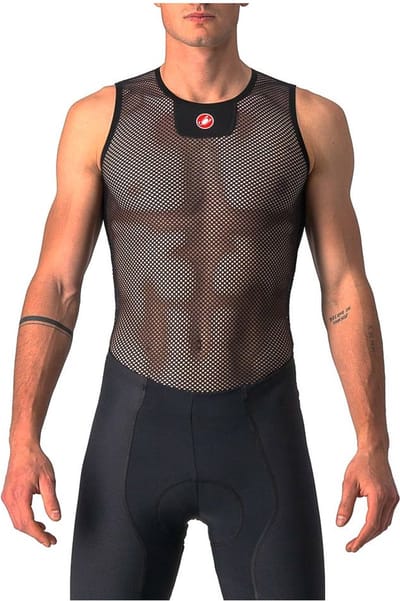 Castelli Core Mesh 3 Korte Mouwen Basislaag Zwart S Man