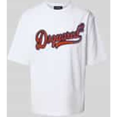 Dsquared² Witte Katoenen T-Shirt