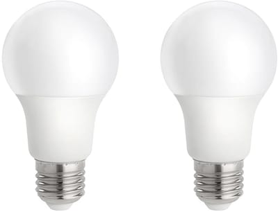 Spectrum LED Lamp A60 E27 - 9W - 230V - 820 Lumen - 3000K Warm Wit - Ø60mm - Voor Plafondlamp, Tafellamp of Vloerlamp - 2 stuks