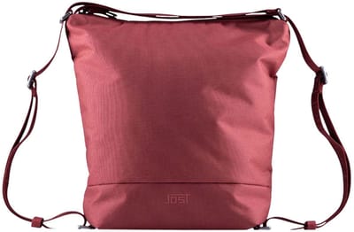 JOST Rugzak Schoudertas Bergen 2-Way-Bag Red Rood