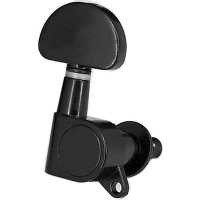 6 stuks (3L3R) Gesloten Gitaar Stemmechanieken String Tuners Machine Heads Knoppen Stemknoppen voor Folk Akoestische   Elektrische Gitaar