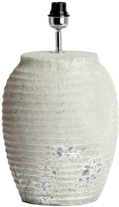 Tafellamp - grijs - CASSARO - keramiek - losse armatuur - E27 - 1743127 - Light & Living