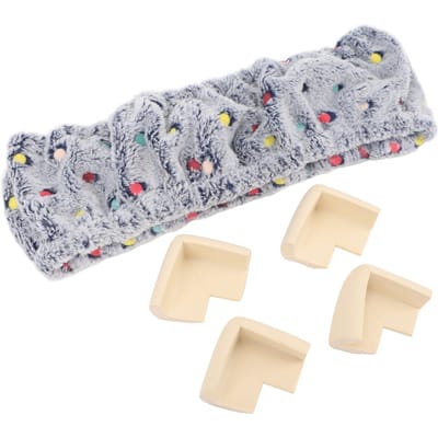 Grijpstrook Framehoes voor Tapijtknopen Flanel Punchnaald Naaiaccessoires Type 6 Roze donkerblauwe kleur