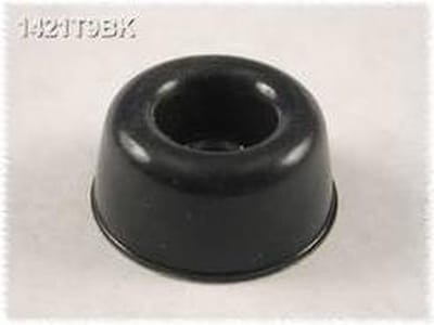 Hammond Electronics 1421T9BK Apparaatvoet Zelfklevend, Rond Zwart (Ø x h) 22.3 mm x 10.2 mm 24 stuk(s)