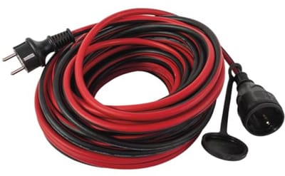 Verlengkabel voor buiten 25 m - Spatwaterdicht, 230V, 16A, IP44
