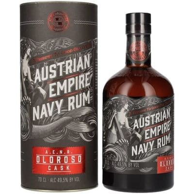 Austrian Empire Navy Rum OLOROSO CASK 49,5% Vol. 0,7l in geschenkverpakking
