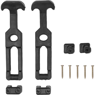 Flexibele Trekker Latch Rubber T-Handvat Haspel Trekker Latch voor Gereedschapskist Koelbox Technische Machine Kap black