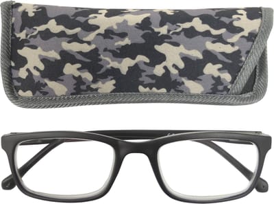 Lilly&June Leesbril Mat Zwart +3 - Met Bijpassend Etui