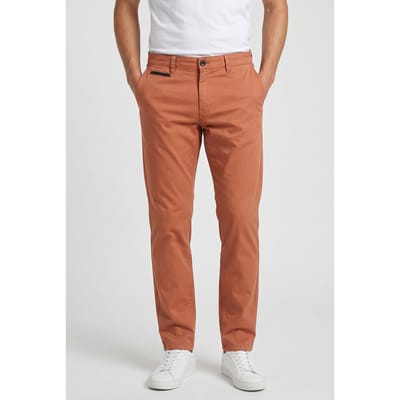 Gardeur Broek Benny-3 Cottonflex 4Nature Organic Soft Cotton Max Comfort Licht Cognac / male