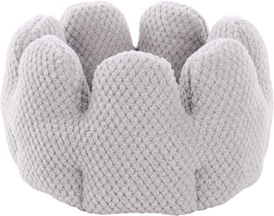 Slaapplaats Jacquard Rond Grijs