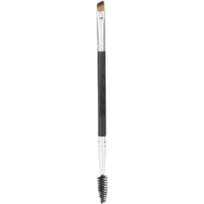 Dubbelzijdig Ontwerp Wenkbrauwborstel Mascara Schuin Wimperverlenging Wenkbrauwkam black