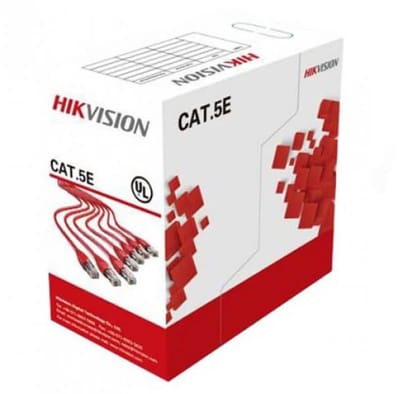 Hikvision DS-1LN5EO-UU/E 305 m CAT5E UTP-netwerkkabel voor gebruik buiten