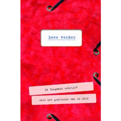 Lees Verder 2016 - Ed Boogaard