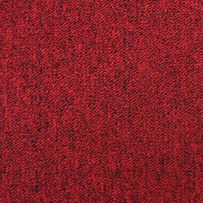 ZMR® Tapijttegels - Tapijttegels 50x50 cm - Tapijttegels Zelfklevend - Scharlakenrood - 50cm x 50cm x 1cm