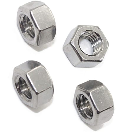 Dailygoods- Zeskantmoeren 100 stuks - Roestvrij Staal A2 - Metrisch 5 mm - Schroefdraad 0,8 mm - Geschikt voor Binnen/Buiten - Hoogwaardige Kwaliteit - Moeren