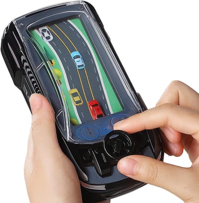 Jojoy - Race Simulator - Auto Speelgoed met Stuur - Auto Spel - Race Spel - Kinderspeelgoed - Zwart - MINIVROOMER
